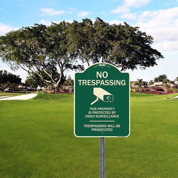 15-Minute Parking Violators Will Be Towed Away, Green & White Aluminum Architectural Sign